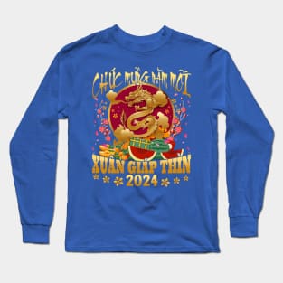 Chuc mung nam moi, Xuan Giap Thin 2024 Long Sleeve T-Shirt